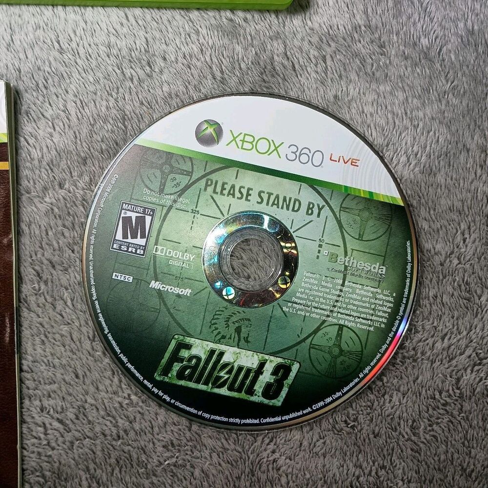 Fallout 3 Xbox 360 Complete In Box CIB With Manual Tested And Working Read - Picture 14 of 16